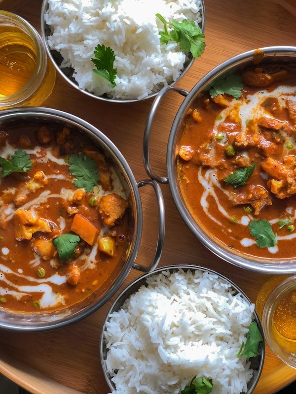 Indian spices and food
